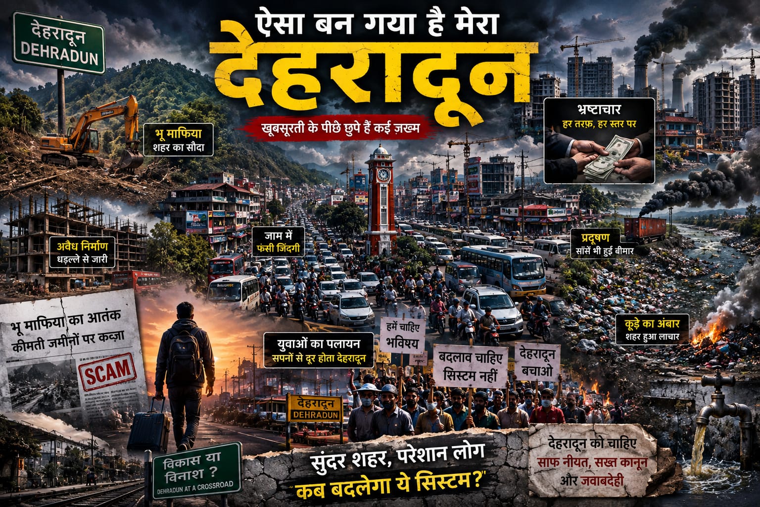ऐसा है 'अब' मेरा देहरादून!?