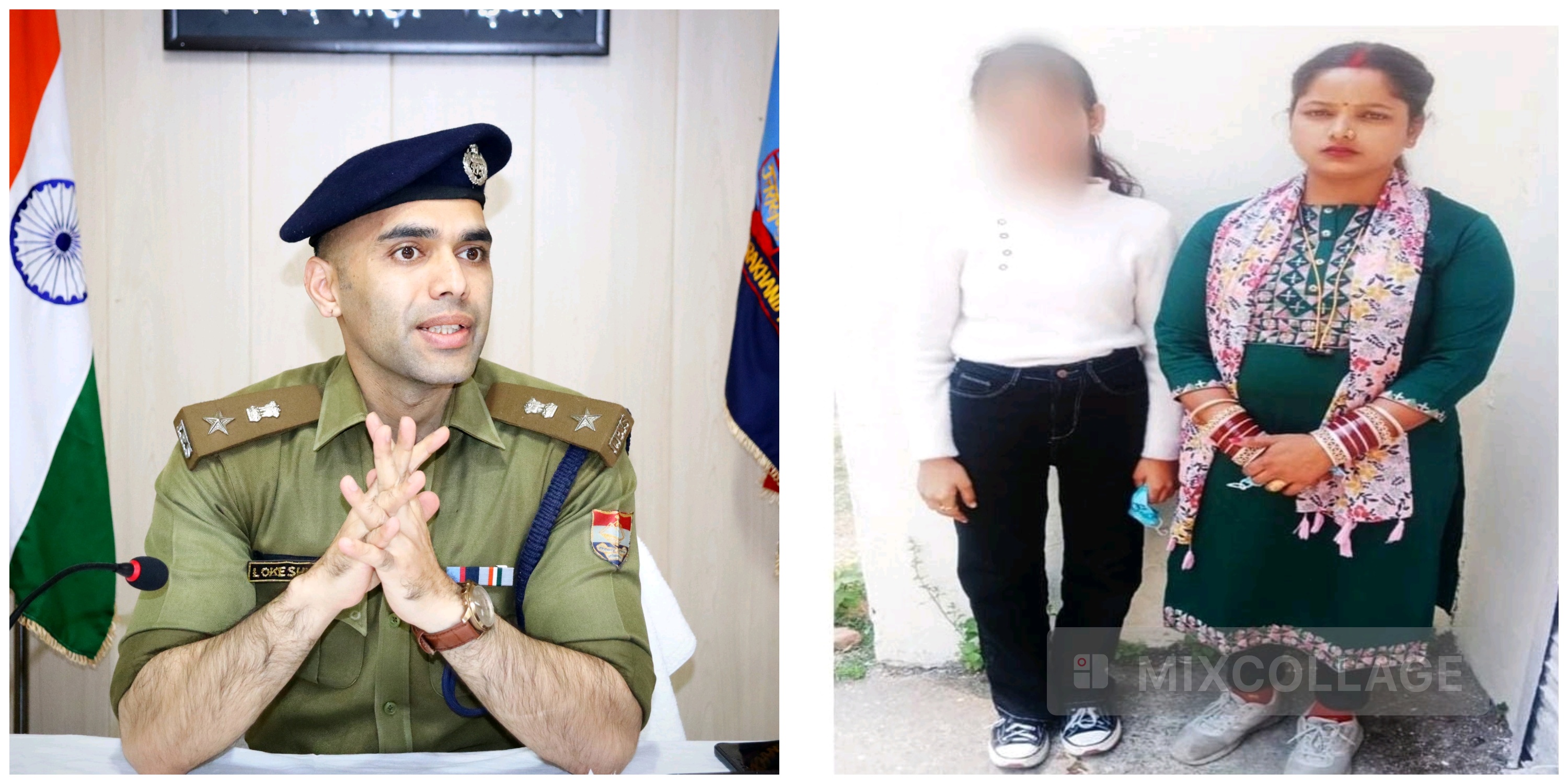 गुमशुदा नाबालिग युवती को पौड़ी पुलिस ने हिमाचल से किया सकुशल बरामद