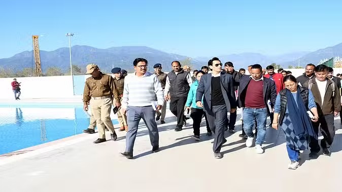 नेशनल गेम्स की तैयारियां...दीपक रावत को खुद निरीक्षण के लिए निकलना पड़ा, हुए नाराज; सवालों की बौछार की