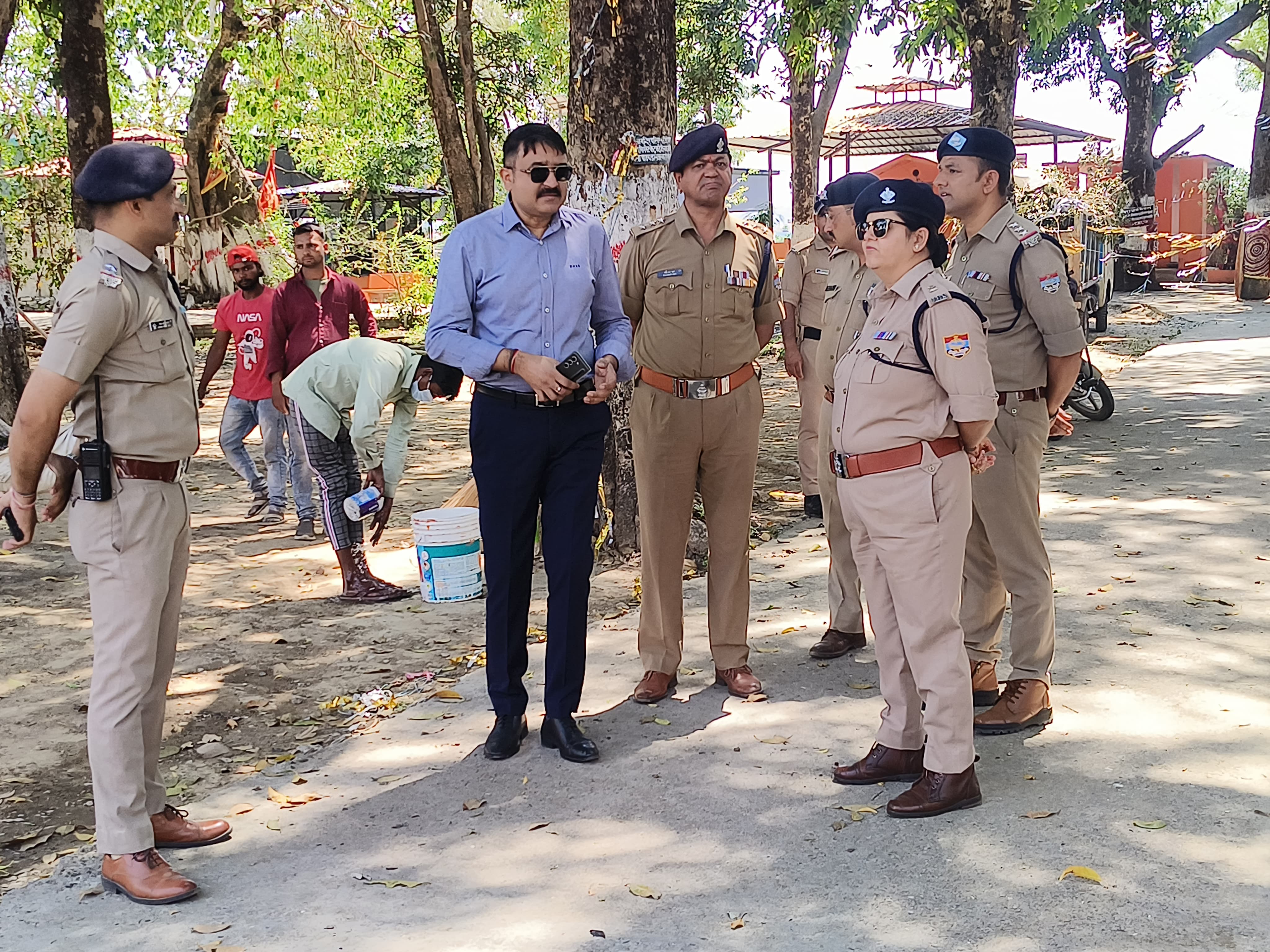 चारधाम में आने वाले यात्रियों के लिए बनाई गई व्यवस्थाओ का कप्तान अजय ने किया निरीक्षण