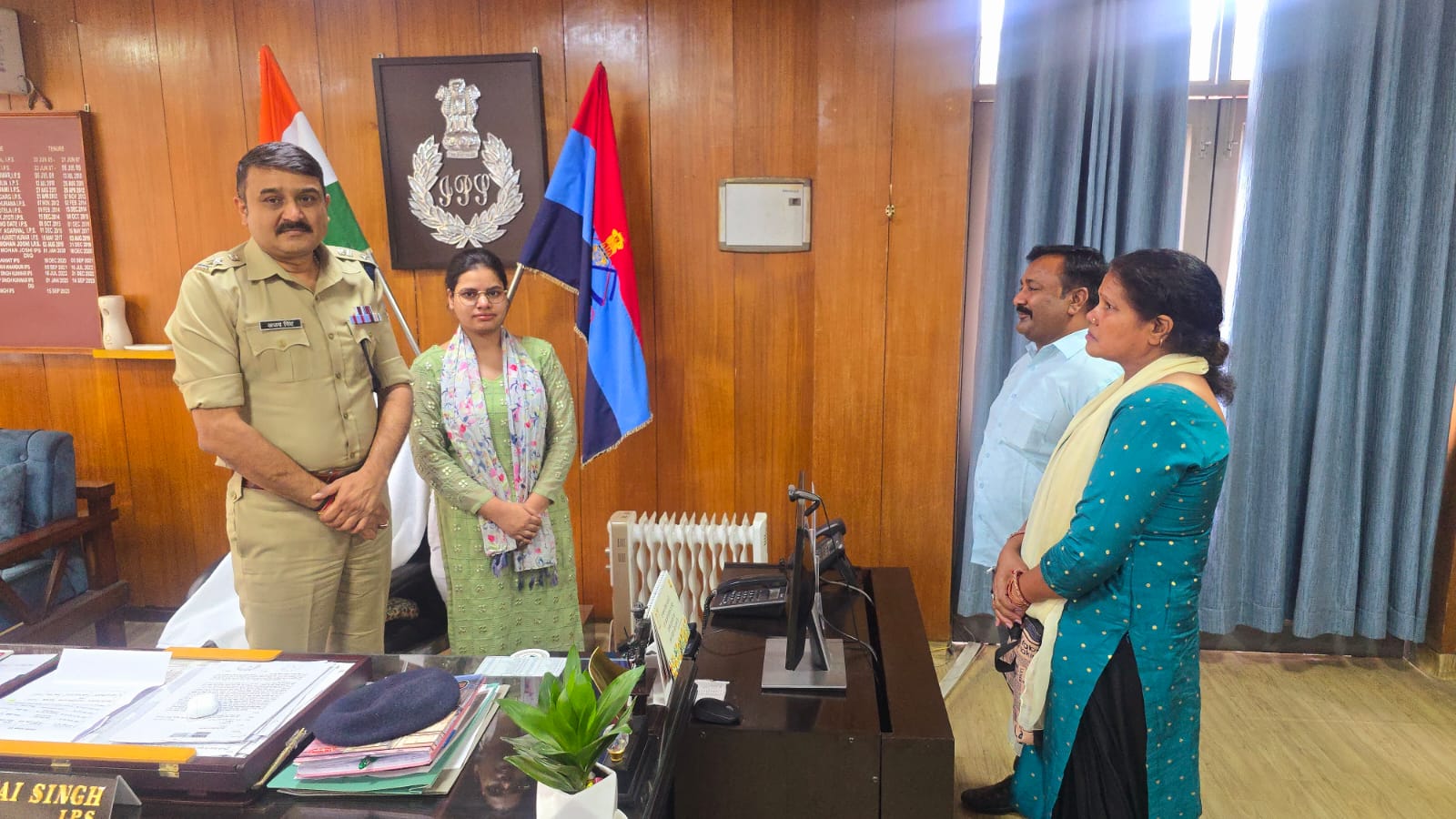 पूर्णतः स्वस्थ हुई तान्या, कप्तान अजय सिंह से मुलाकात कर जताया आभार