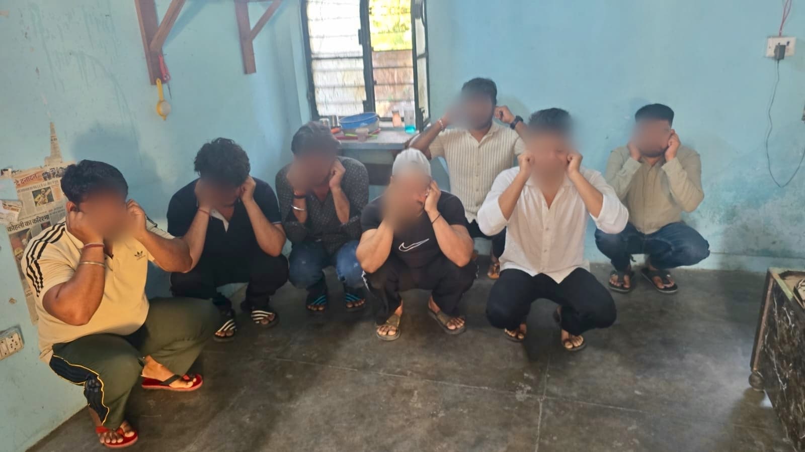 रायवाला पुलिस ने उतारी हरियाणा के युवाओं की खुमारी, डमी बंदूक दिखा जमा रहे थे रौब, 9 गिरफ्तार