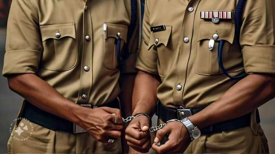 प्रवीण वाल्मीकि गैंग से जुड़े दो पुलिसकर्मियों को एसटीएफ ने किया गिरफ्तार