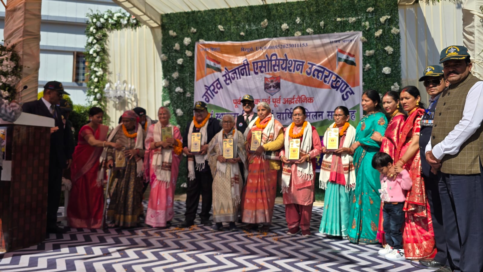 नौ वर्ष पूर्ण होने पर गौरव सेनानी एशोसिएशन ने मनाया स्थापना दिवस