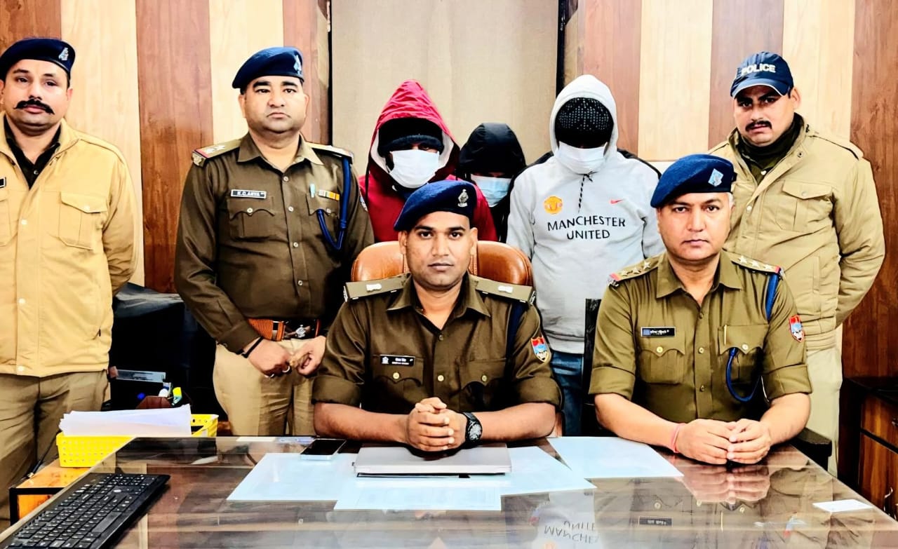 काशीपुर वायरल वीडियो प्रकरण में पुलिस का सख़्त रुख, तीन आरोपी युवक गिरफ्तार