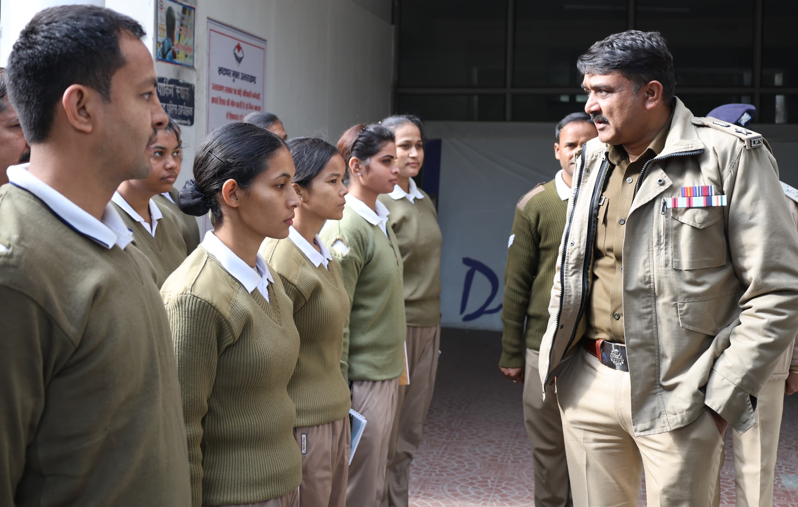 कप्तान अजय सिंह ने प्रशिक्षु उपनिरीक्षको से की मुलाकात, प्रशिक्षण का बताया महत्व