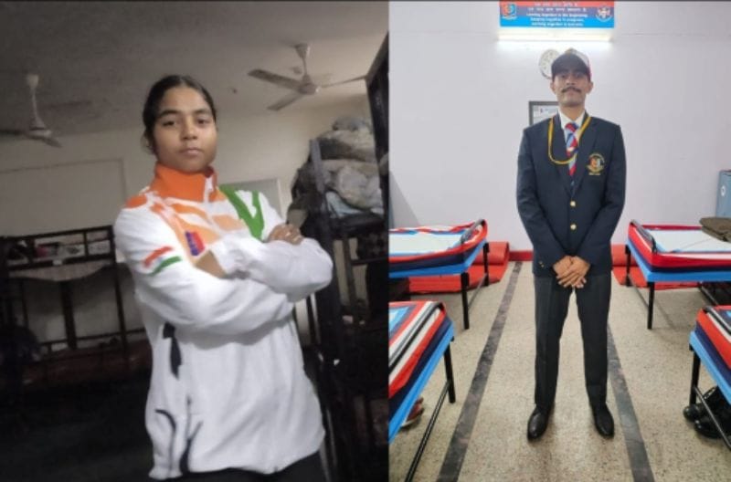 गणतंत्र दिवस की आरडीसी व पीएम रैली के लिए एनसीसी कैडेट्स भाई-बहन का हुआ चयन