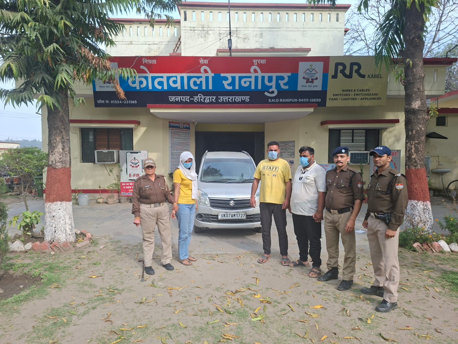 एसएसपी हरिद्वार व एएचटीयू की टीम ने अनैतिक देह व्यापार का किया भंडाफोड़