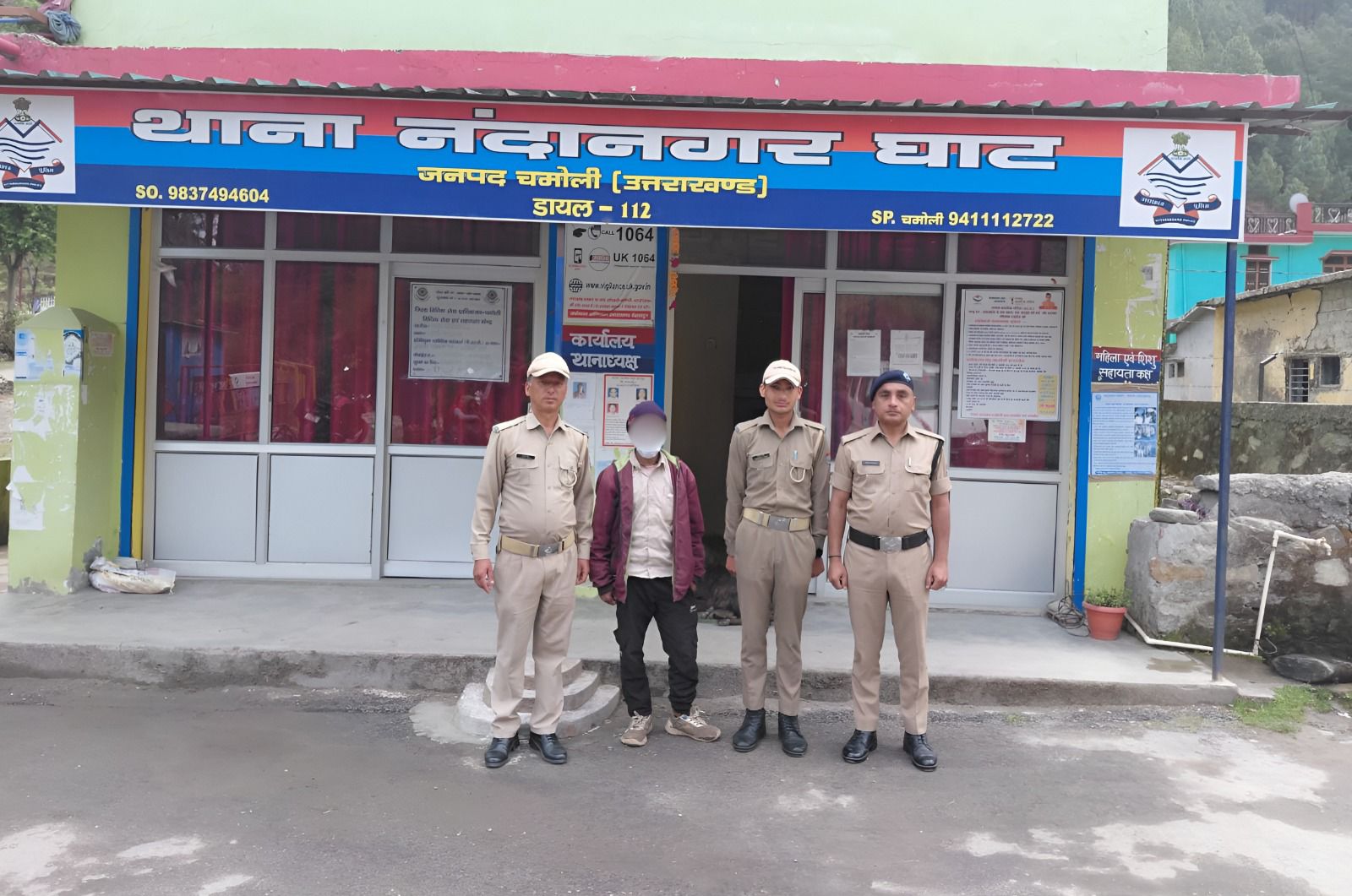 नाबालिग के साथ छेड़छाड़ करने वाले आरोपी को नन्दानगर पुलिस ने किया गिरफ्तार
