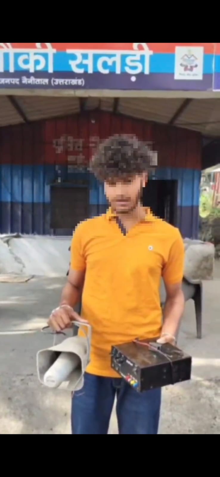 नैनीताल पुलिस का सख्त एक्शन: अवैध हूटर वाली थार पर कार्रवाई