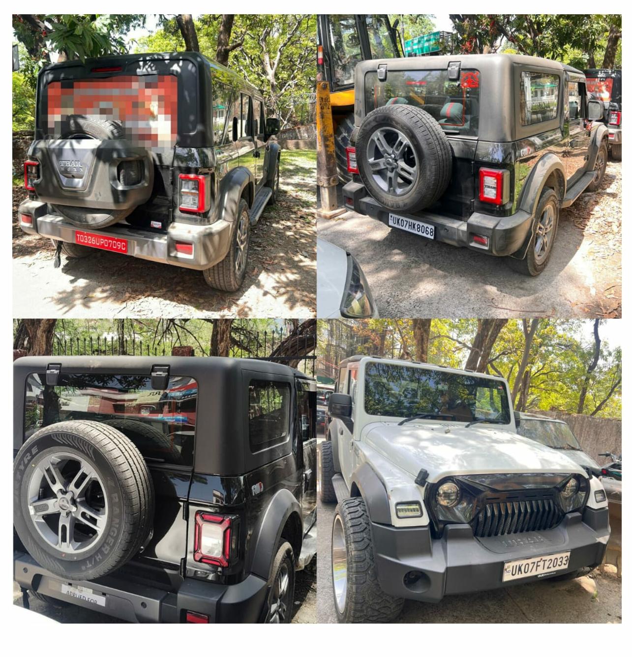 आपरेशन प्रहार: वीकेंड पर दून पुलिस ने उतारी खुमारी, थार समेत 68 वाहन सीज