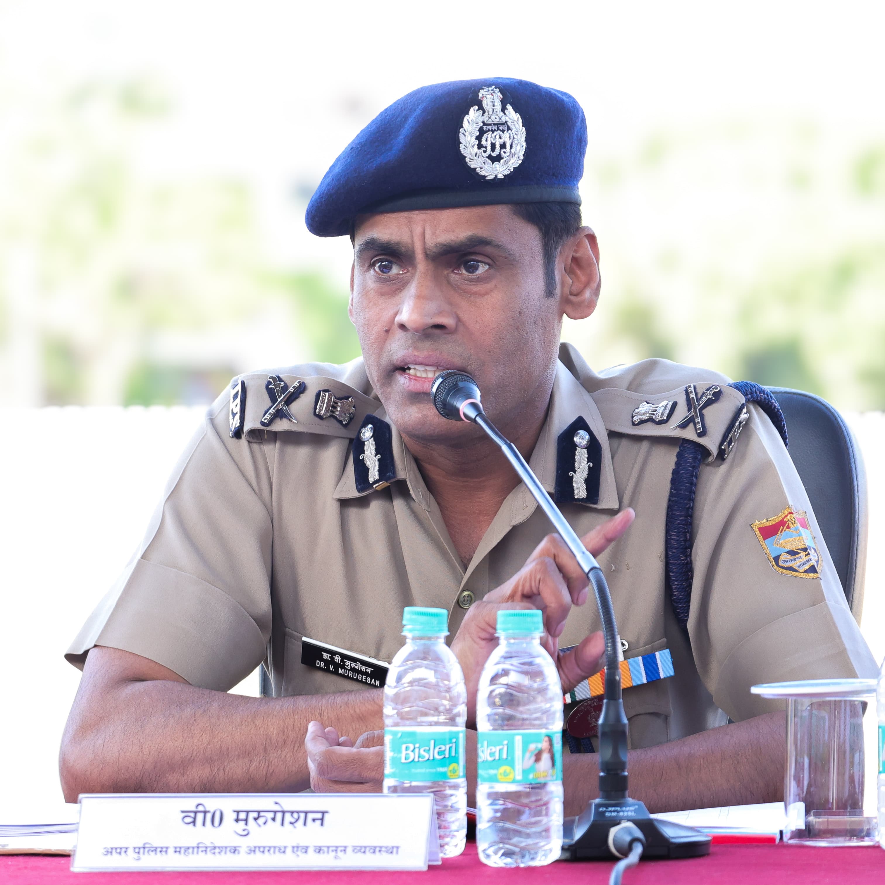 पीएम के दौरे व कार्यक्रम स्थल को हर स्तर पर सुरक्षित बनाने को एडीजी लॉ एंड आर्डर ने पुलिस कर्मियों को किया ब्रीफ