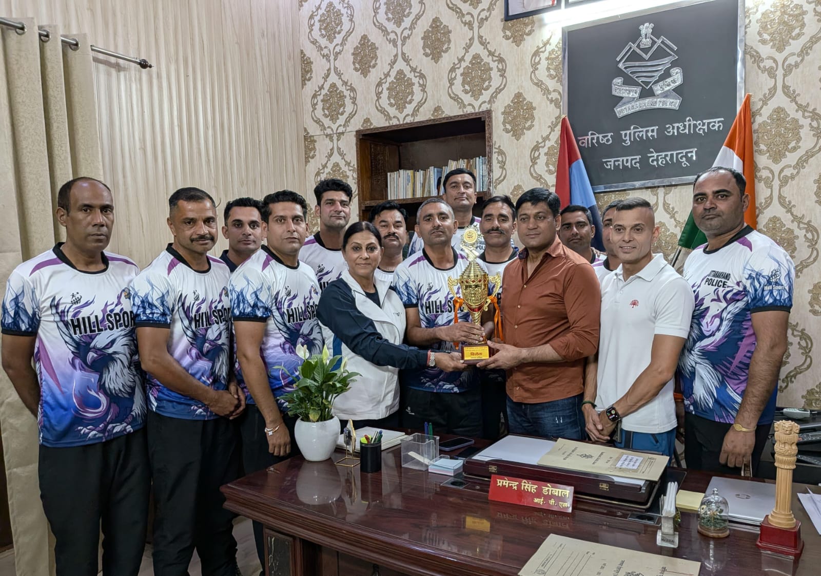 दून पुलिस ने 12वीं जीता वॉलीबाल चैंपियन का खिताब