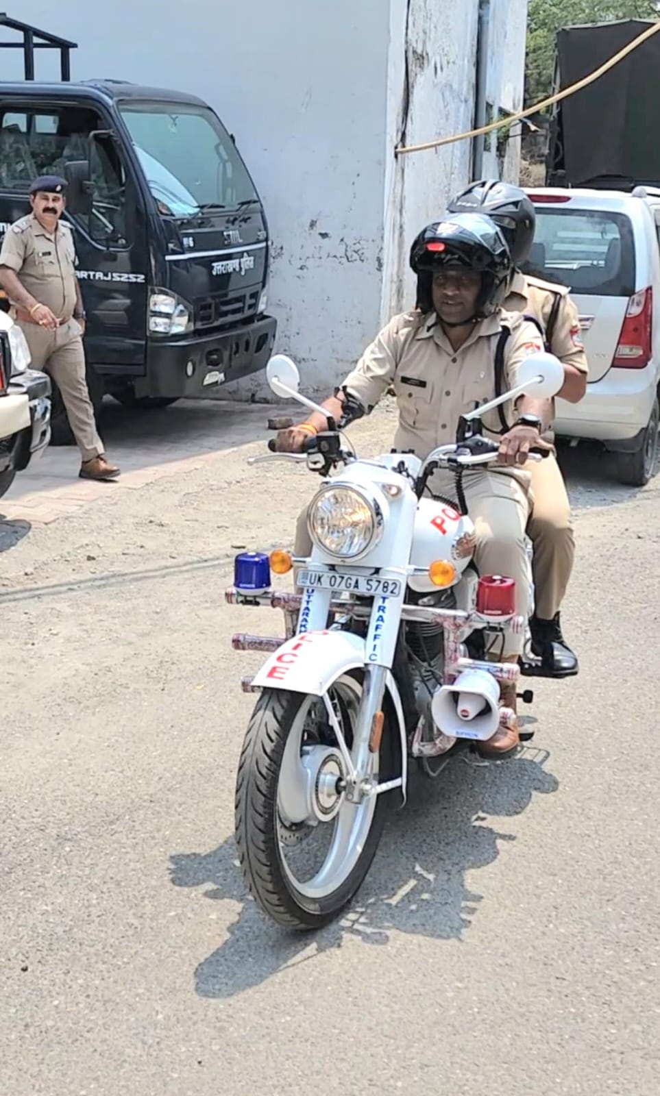 एसएसपी नैनीताल ने ईंधन संरक्षण का दिया संदेश