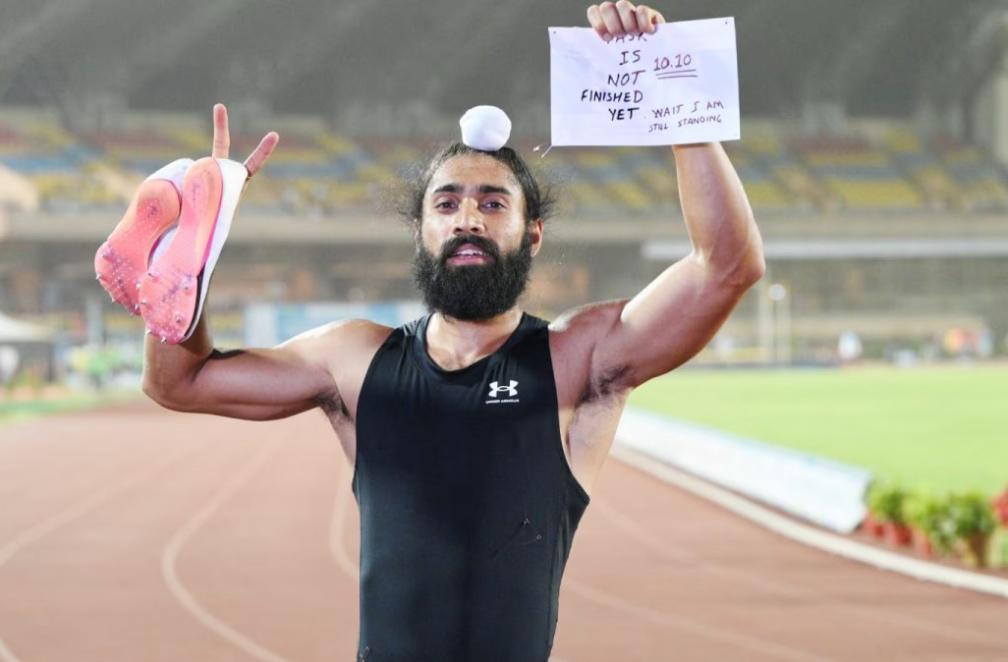 देखी माँ  मेरी रेस?”, रेस के बाद भावुक होकर गुरिंदर सिंह ने किया अपनी माँ को फ़ोन