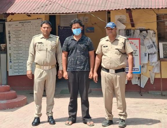 युवक को रोक उससे मारपीट,अगवा कर 5 हज़ार लूटने वाला 1 गिरफ्तार