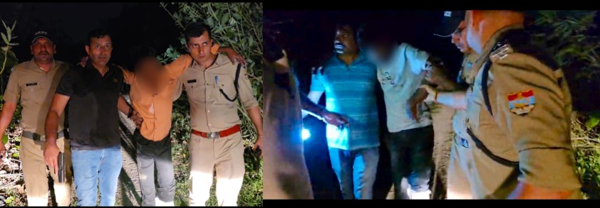 कप्तान दून के नेतृत्व में ऋषिकेश पुलिस ने मुठभेड़ में गिरफ्तार किये खतरनाक अपराधी