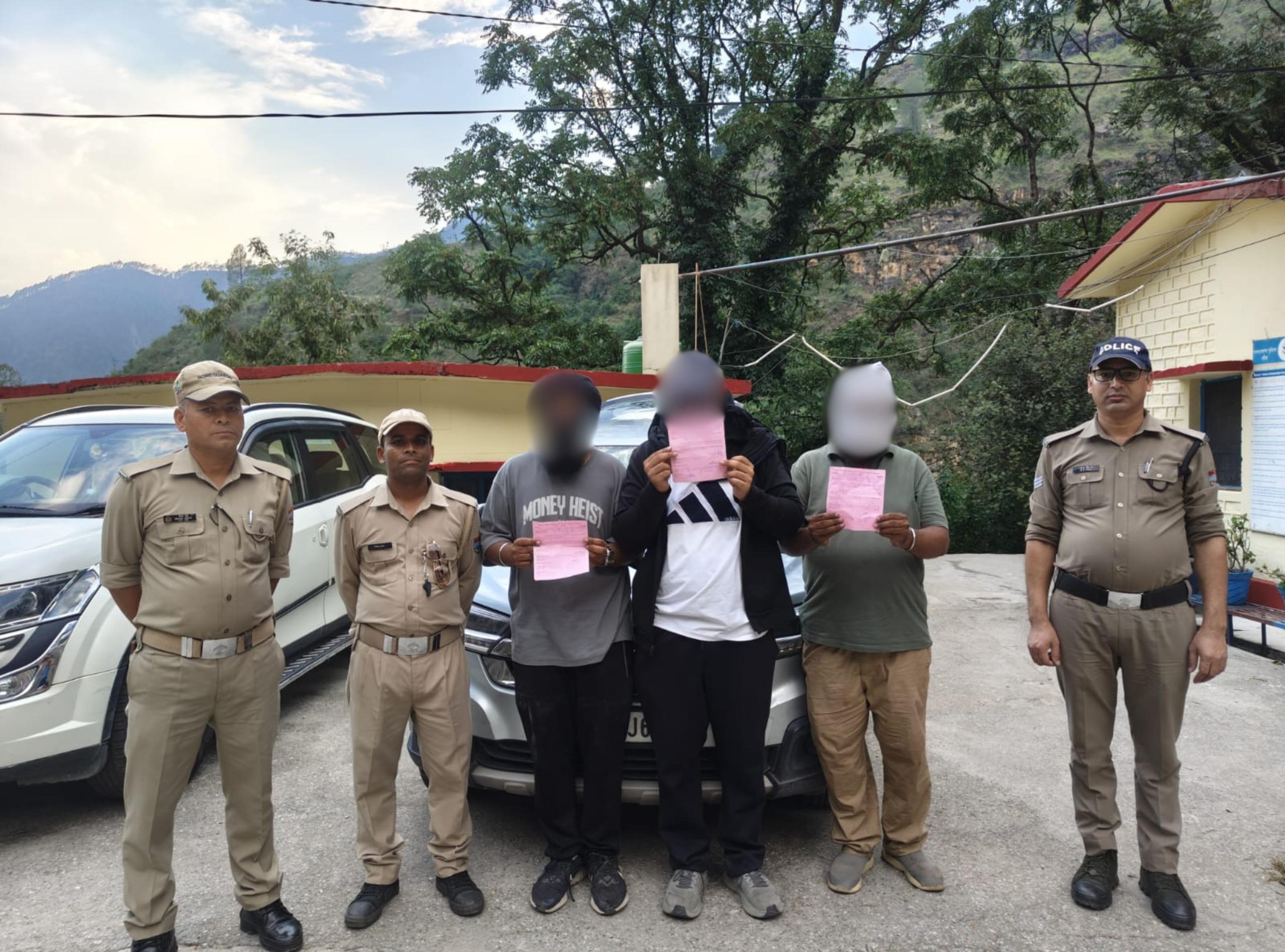 स्थानियो पर तलवार से हमला करने वाले तीनो निहंगो को भेजा जेल