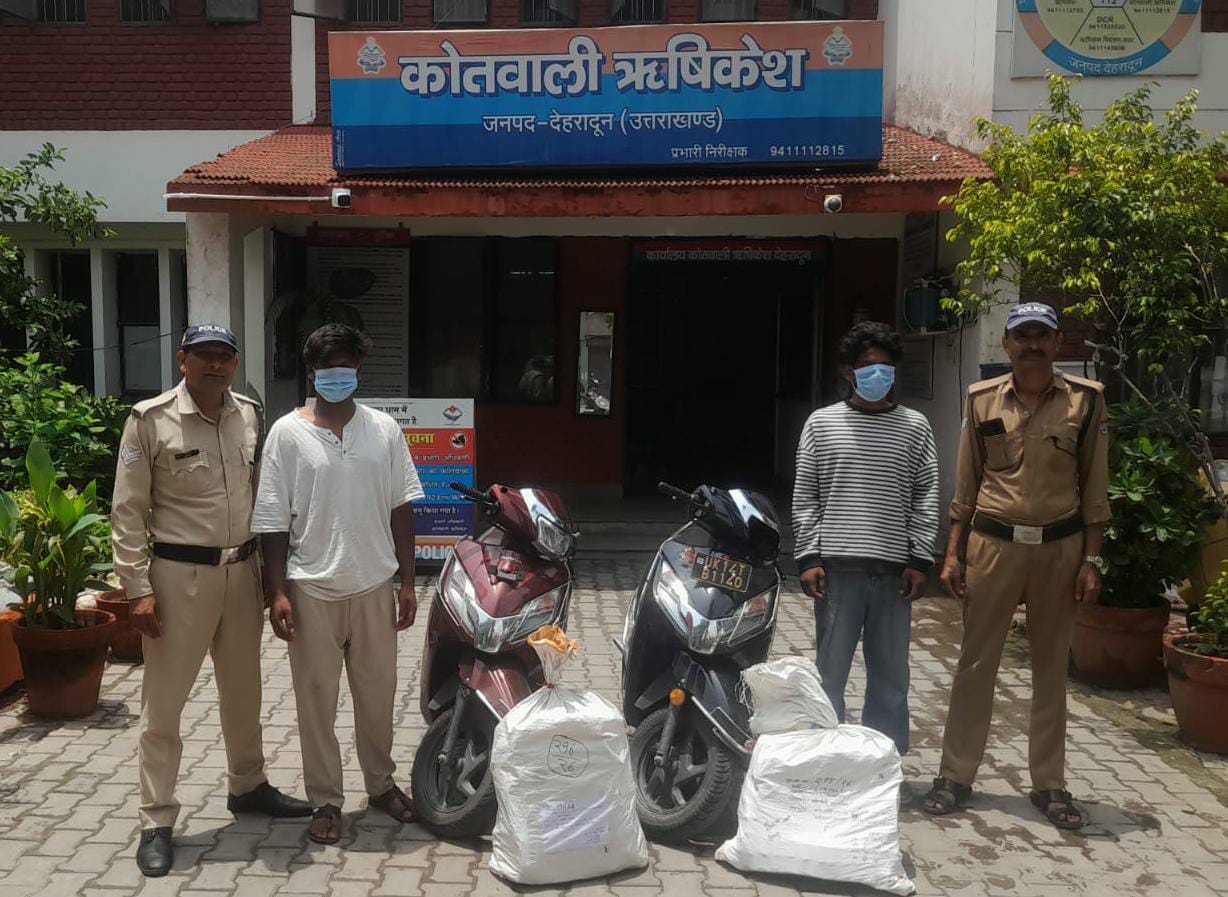 नशा तस्करी की अलग अलग घटनाओं का दून पुलिस ने किया खुलासा