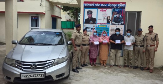 चोरी की घटनाओं में शामिल पंजाब का अंतरराज्यीय समाना गैंग आया दून पुलिस की गिरफ्त में