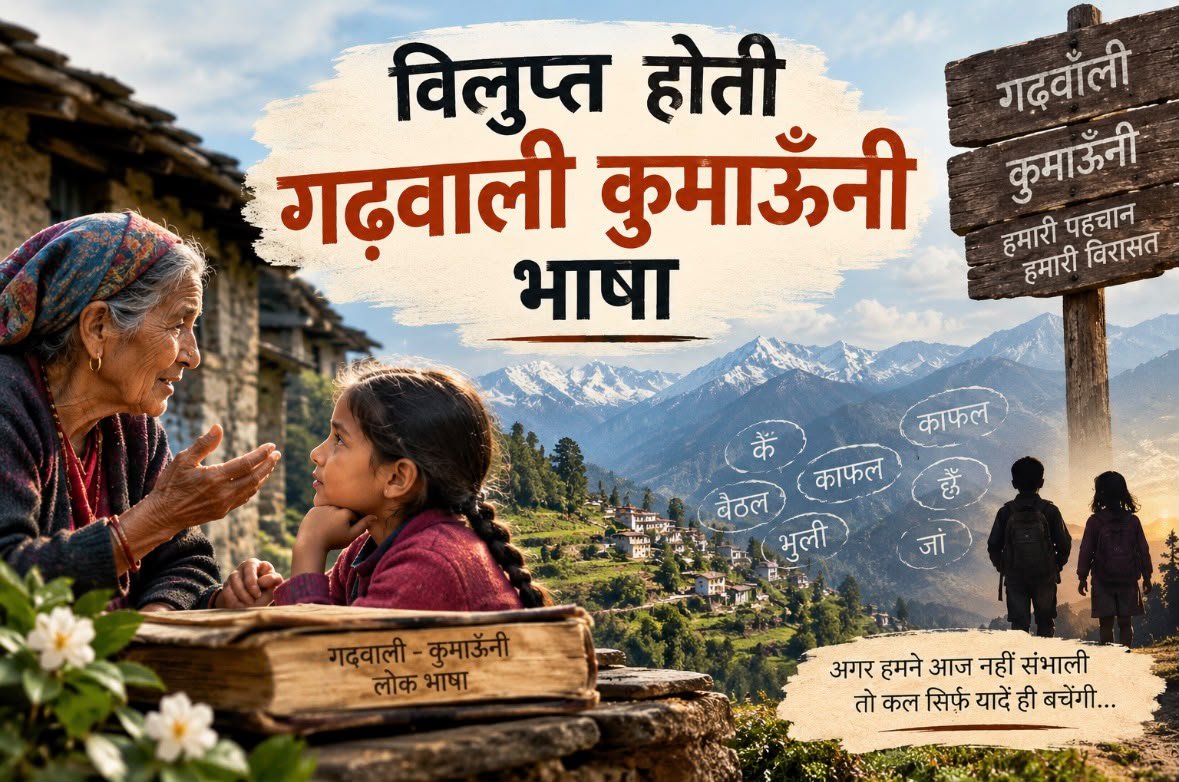 क्या विलुप्त होईजालू हमारी पहाड़ी भाषा?
