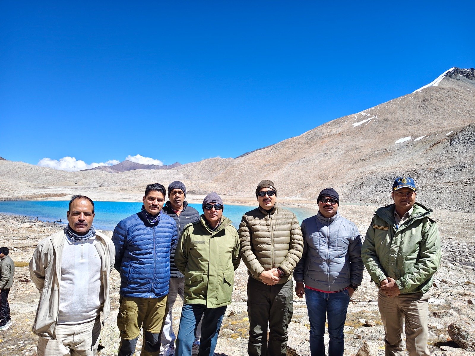 कप्तान सुरजीत ने लिया सीमांत क्षेत्र माणा में निर्माण कार्य का जायज़ा