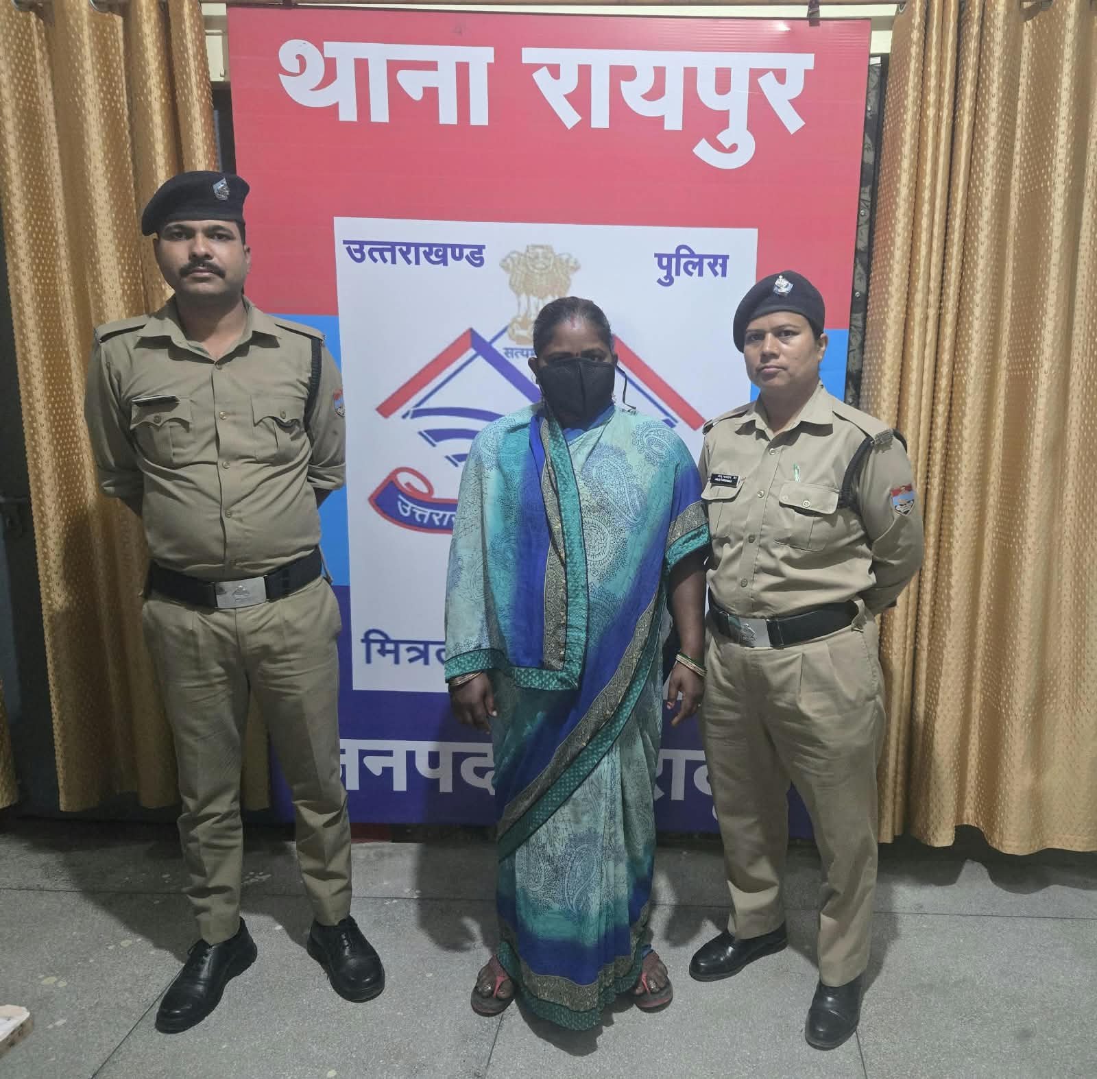 8.50 ग्राम स्मैक संग महिला तस्कर गिरफ्तार