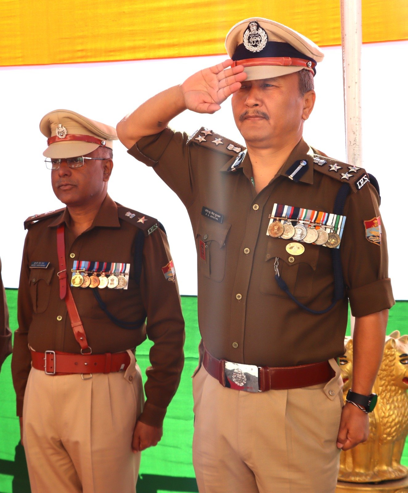 डीआईजी धीरेंद्र ने चमोली पुलिस को दिलाई एकता,अखंडता की शपथ, कहा 